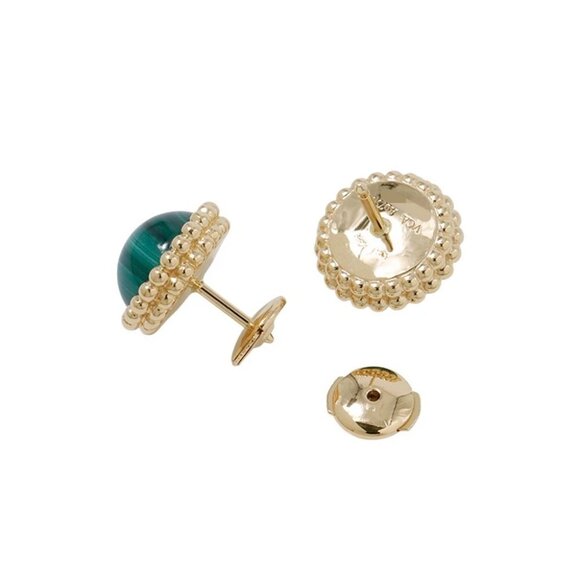 Van Cleef & Arpels Perlée Couleurs Earrings 18K Yellow Gold VCARP4DS00 - Picture 3 of 10